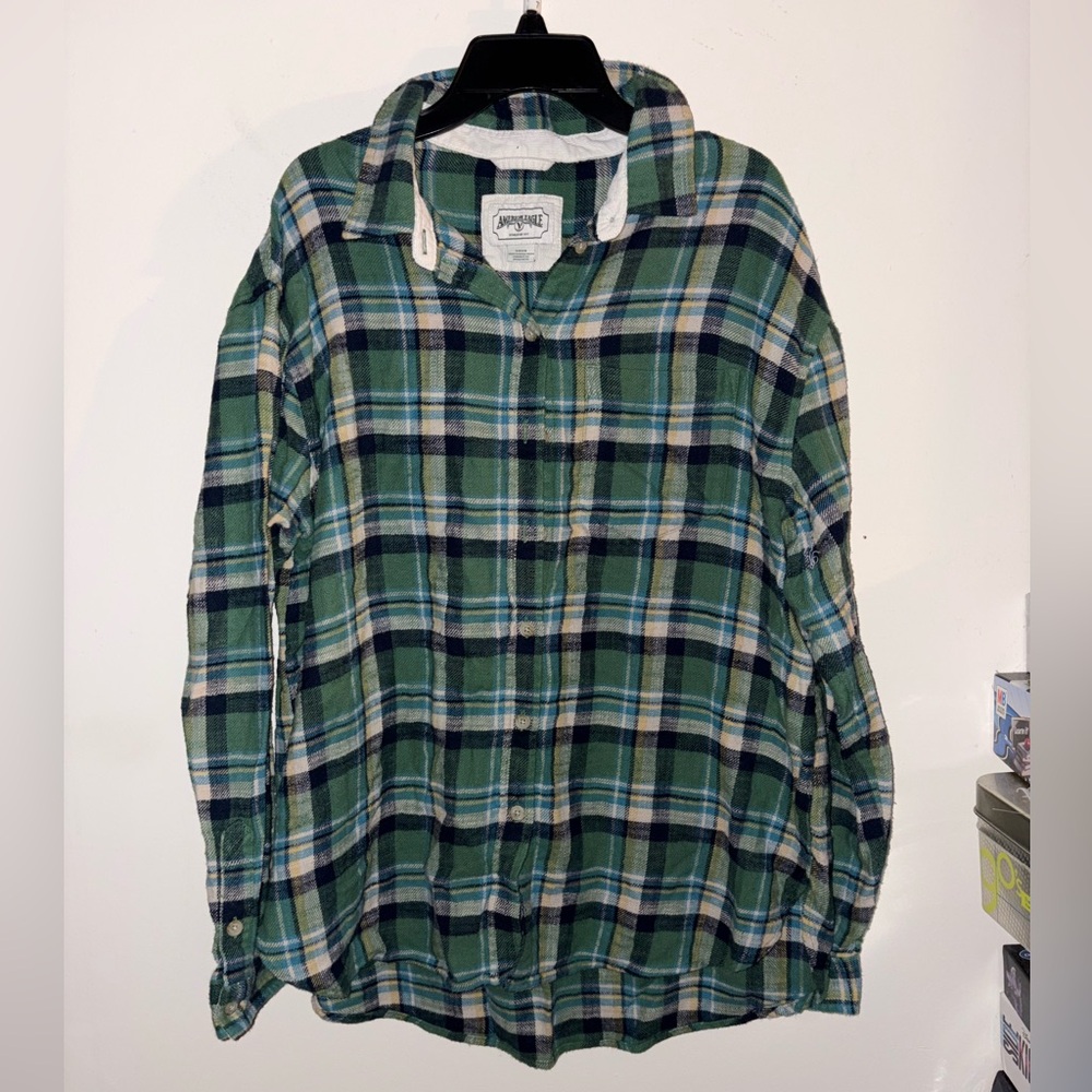 American Eagle size S cotton flannel